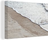 Canvas Schilderij Zee - Strand - Zomer - 120x80 cm - Wanddecoratie
