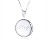 Fotohanger Met Ketting En Naam Gravering - Floortje