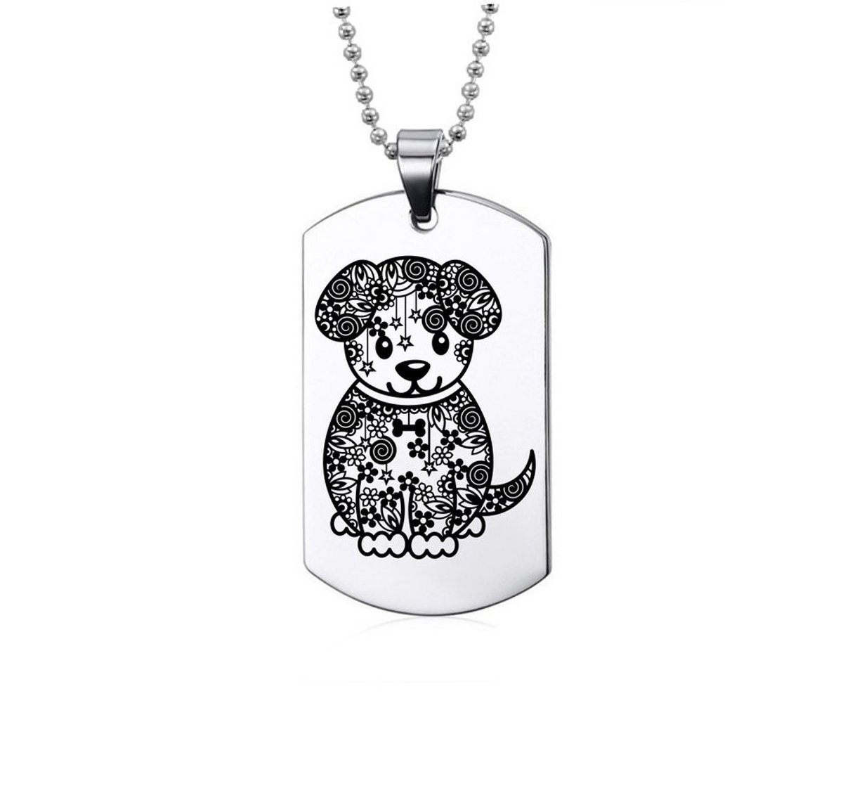Ketting RVS - Hond