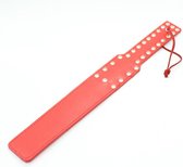 Studded Paddle Zweep - Rood