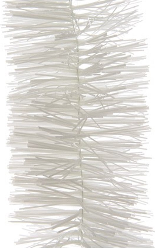 2x guirlande de sapin de Noël blanc 270 cm