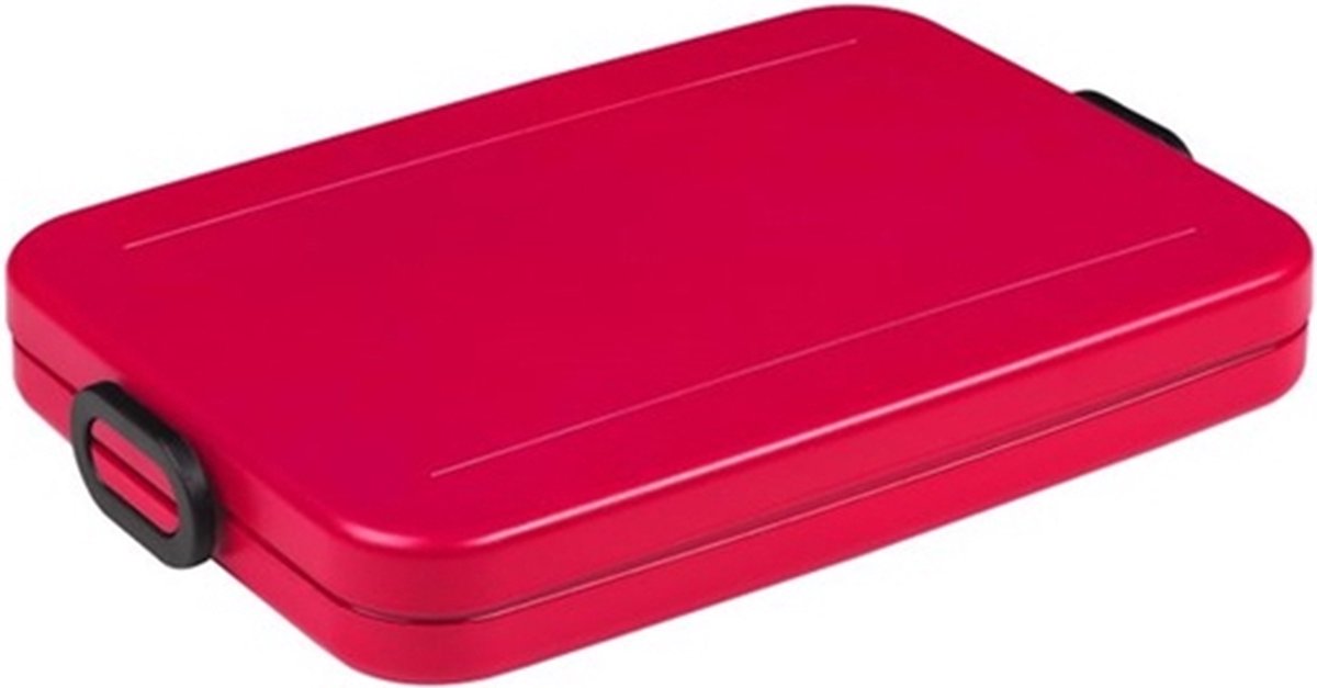 Mepal lunchbox take a break flat - rood