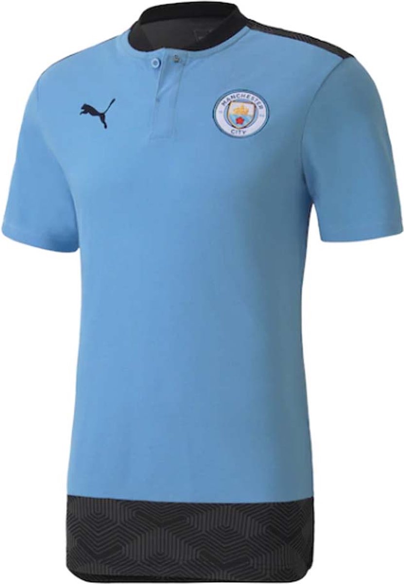 Manchester City Puma casuals polo T-shirt boys maat 164 (13 a 14 jaar)