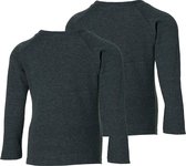 Heatkeeper pack de deux chemises thermiques enfants - Anthracite - 104/110
