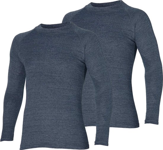 Lot de 2 chemises homme Heatkeeper thermo basic - Anthracite - L