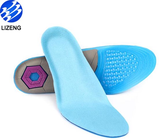 Magnetische inlegzolen, schoeninlegstukken, massagetherapie, inlegzool, gezondheid, voetverzorging, pads, reflexologie, pijnverlichting voor dames en heren, verstelbaar, 10,2 x 3,3 inch