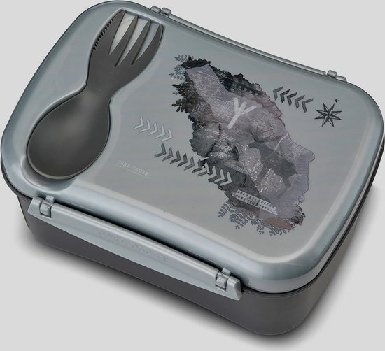 Wisdom N'ice Box, Lunch box avec pack réfrigérant - Strength (gris)