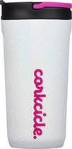 Corkcicle KIDS CUP - 355ml - Sparkle Unicorn Magic - Drievoudig geïsoleerd roestvrij stalen beker – houdt 18uur koud - RVS - BPA vrij 2812 SUM