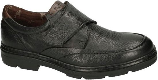 Fluchos -Heren -  zwart - geklede lage schoenen - maat 43