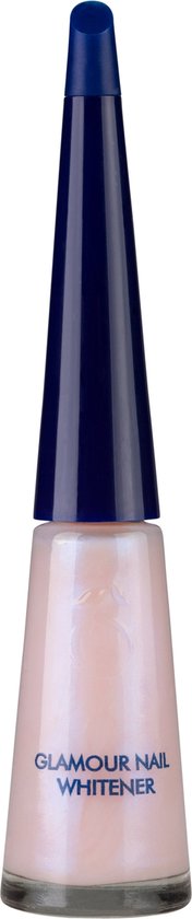 Herome Glamour Nail Whitener - met een Parelmoerglans - Camoufleert Doffe of Verkleurde Nagels - 10ml.