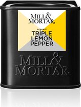 Mill & Mortar - Bio - Triple Lemon Peper - Kruidenmix van citrus en peper