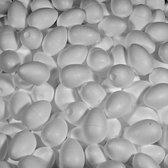 12 x Styrofoam façonne des œufs de 12 cm - fabriquez vous-même des œufs de Pâques