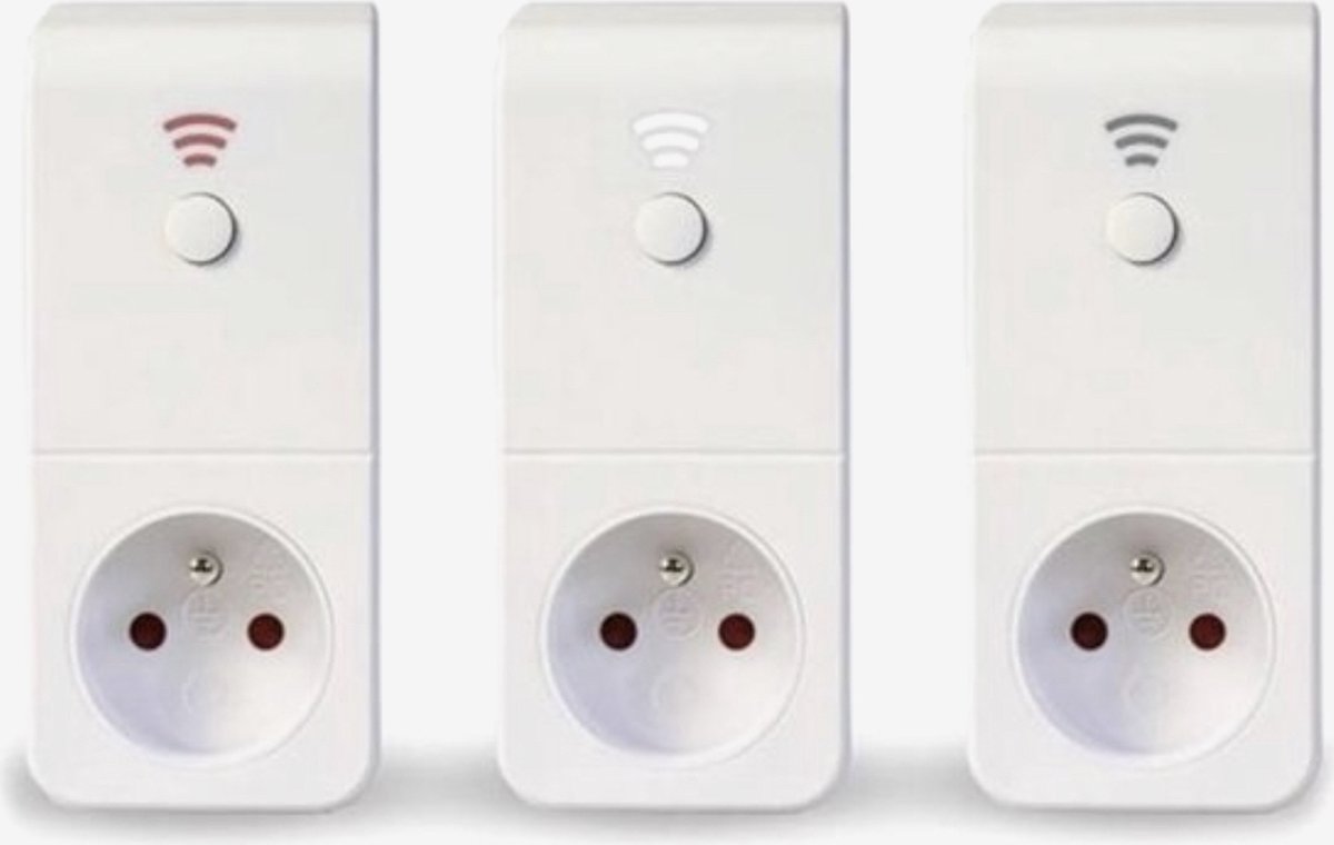 Wifi stekkerset- smart socket set- BE Plug- aan en uitzetten apparatuur- mr safe- alleen android