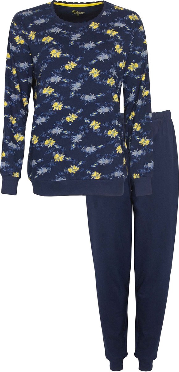 Tenderness Dames Pyjama - Nachtkleding - Donker Blauw