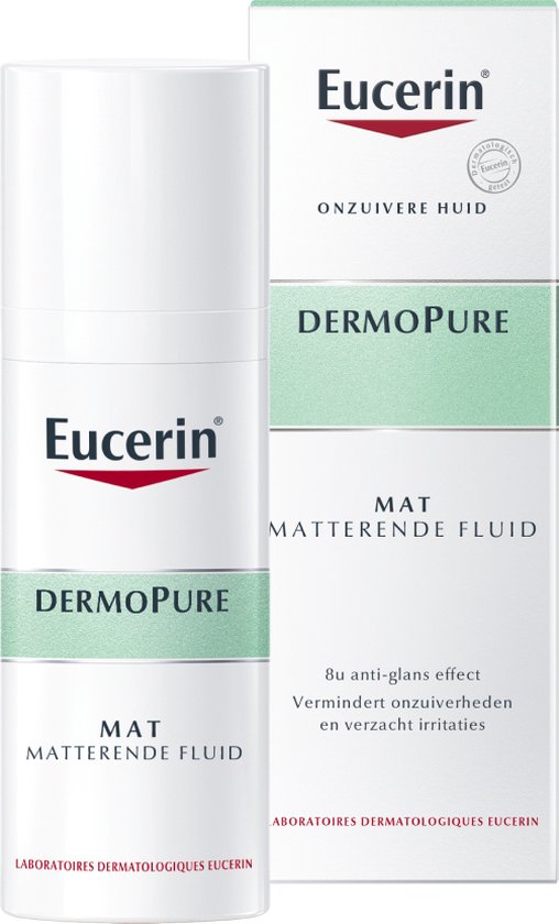 Eucerin DermoPure Matterende Fluide Dagcrème - 50 ml | bol