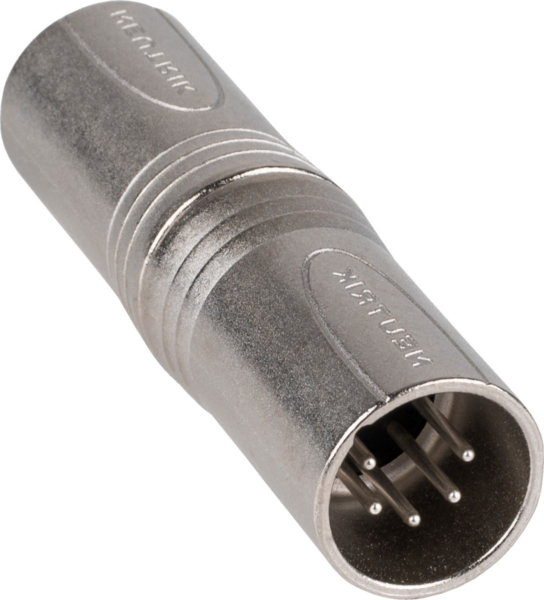 Neutrik NA5MM Adapter XLRM 5POLE > XLRM Verloopadapter met XLR 5p male
