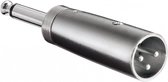 XLR (m) - 6,35mm Jack mono (m) adapter