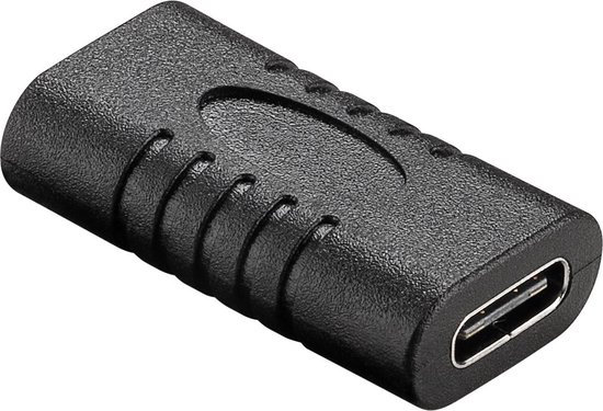 USB-C naar USB-C koppelstuk - USB3.0 / zwart
