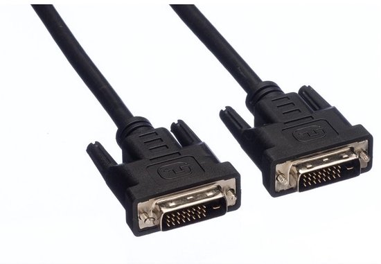 Câble moniteur DVI-D Dual Link standard / noir - 5 mètres