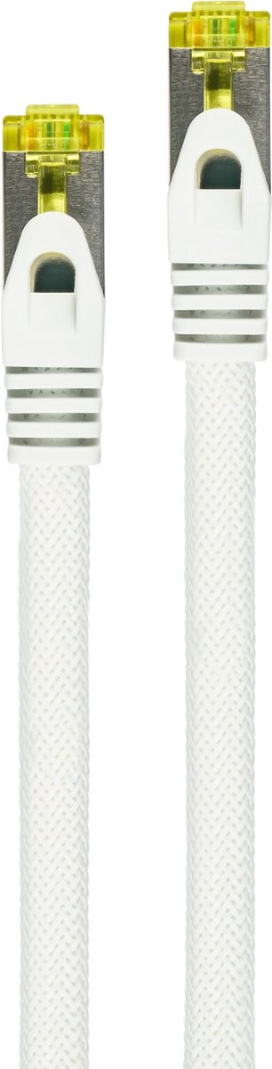 PYTHON S/FTP CAT7 10 Gigabit netwerkkabel / wit - LSZH - 5 meter