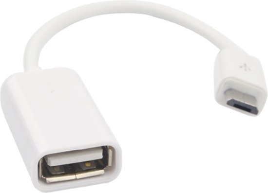USB-A (m) - USB-B (v) adapter - USB2.0 / zwart USB-A (m) - USB-B (v) adapter - USB2.0 / zwart