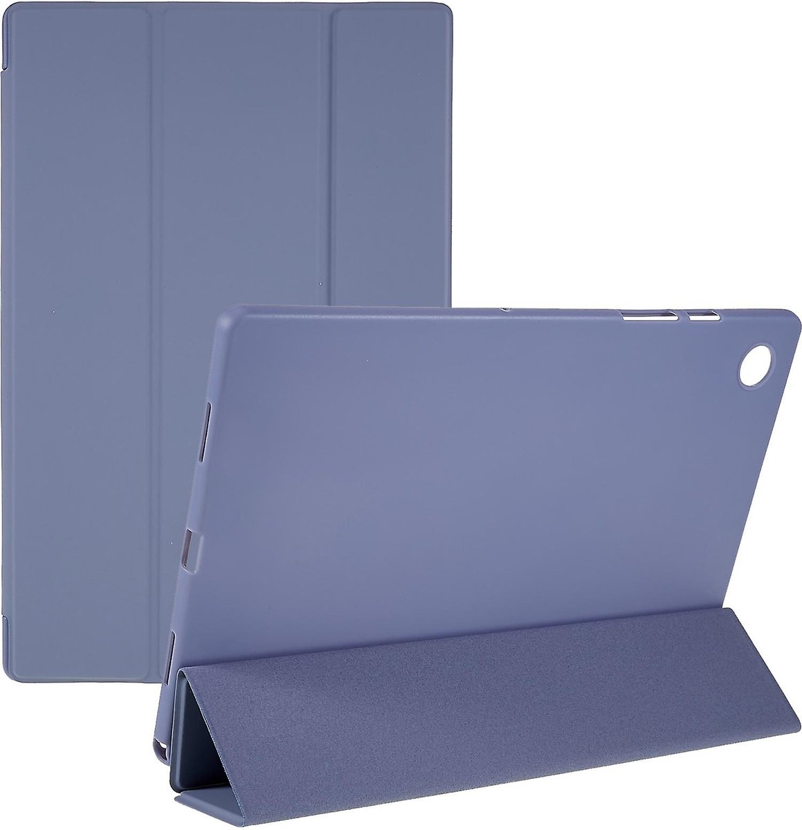 Phreeze Tri-Fold Hoes - Geschikt voor Samsung Galaxy Tab S6 Lite Hoes - 10.4 Inch (2020/2021/2022) - Paars - Tri Fold Design - Standaard - SM-P613, SM-P619, SM-P610, SM-P621