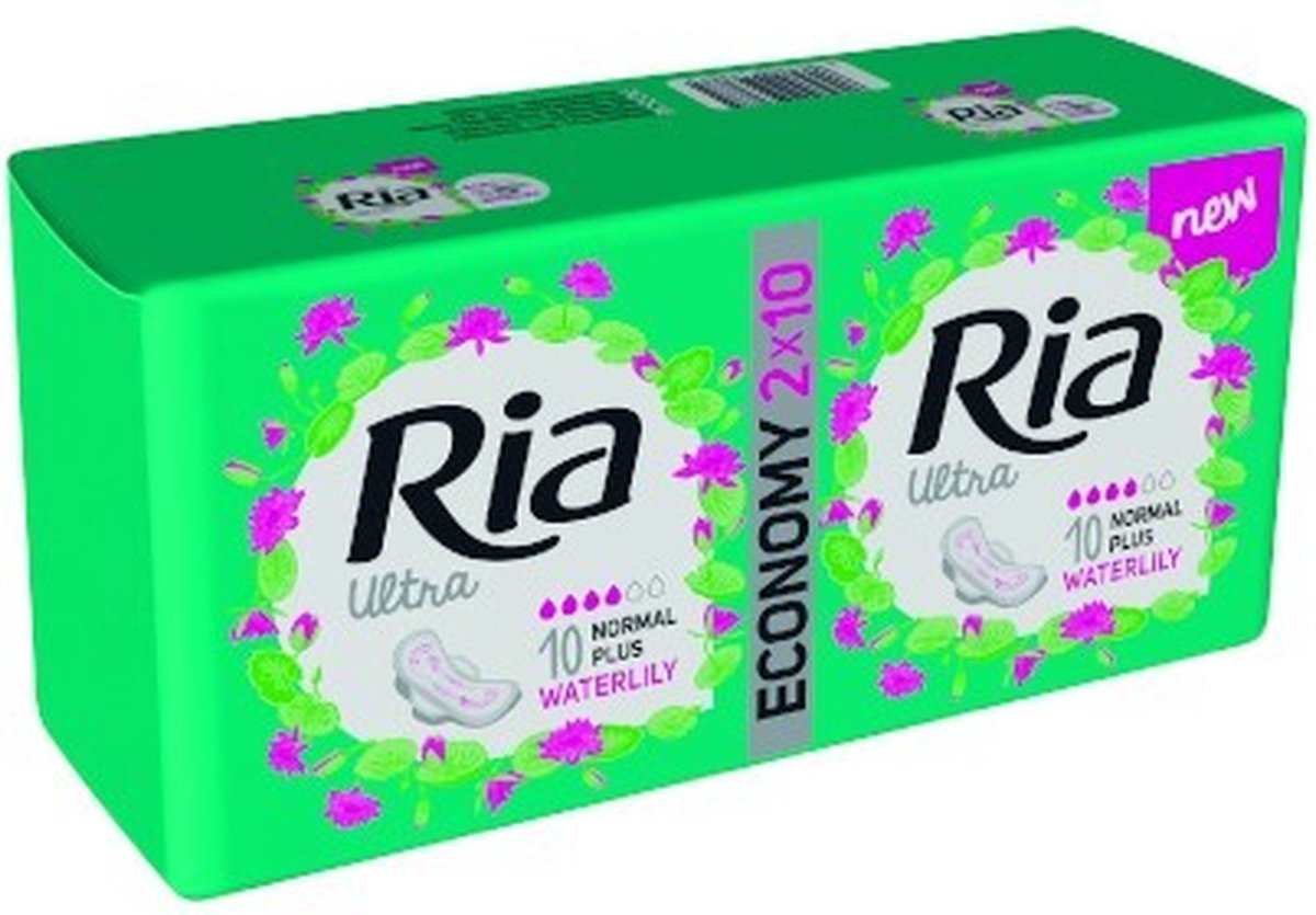 Ria - Sanitary napkins fresh scent Ultra Silk Normal Plus Deo -