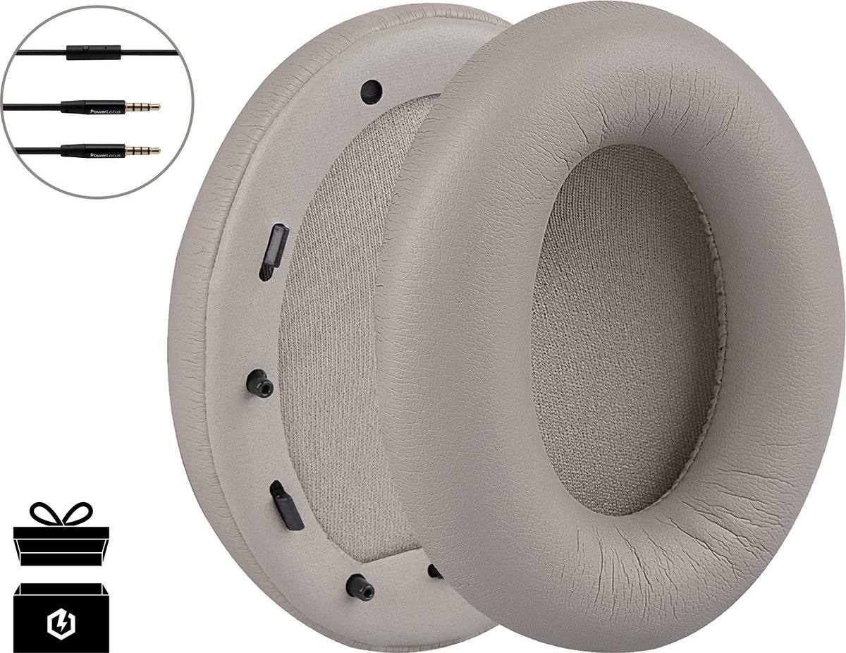 Geekria Elite Schapenvacht vervangende oorkussens voor Bang & Olufsen Beoplay H8i Hoofdtelefoon Oorkussens, Headset Oorkussens, Oorschelpen Cover Reparatie Onderdelen (zwart