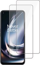 2x Geschikt voor OnePlus Nord CE 2 Lite 5G Screenprotector - Geschikt voor OnePlus Nord CE 2 Lite 5G Beschermglas Screen Protector 9H Glas