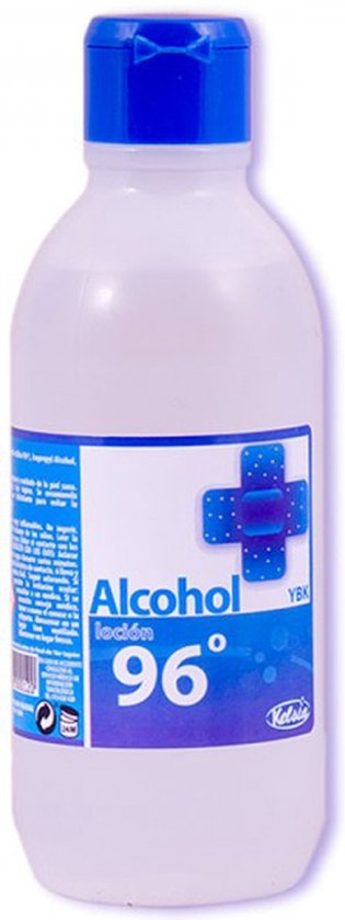 ALCOHOL 96 X 4 FLEESEN + 20 STERILE gaasjes