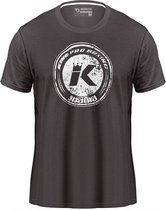 King Pro Boxing KPB Vintage Logo T-shirt Grijs maat S
