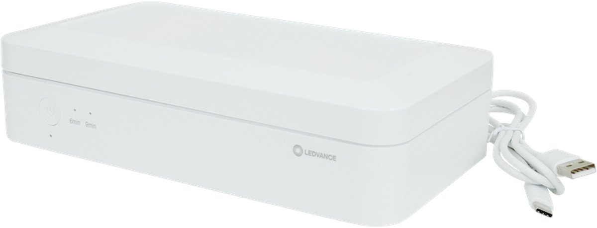 Oplaadbare UV-C-desinfectiebox - UV Sterilisator en Desinfectie box - Mondmasker Smartphone Bril Ontsmetten - Reiniger - Antibacterieel