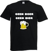 T-shirt geen boer - geen bier - boerenprotest - maat 4XL