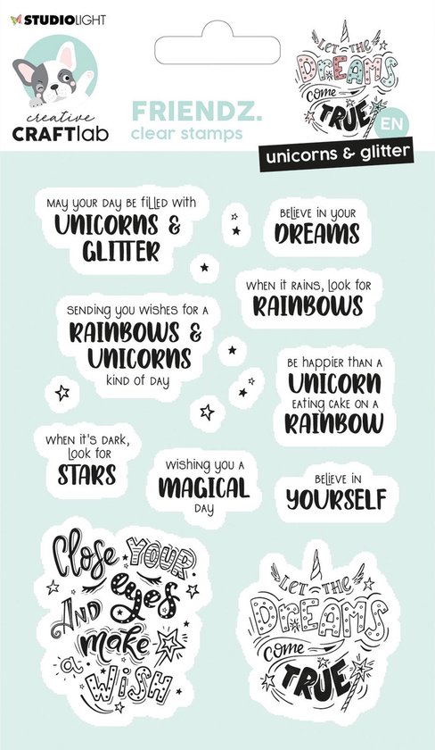 Hampton Art Clear Stempel Set „Winging It“ | 14 Transparente Stempel Mit Vogel-Motiven