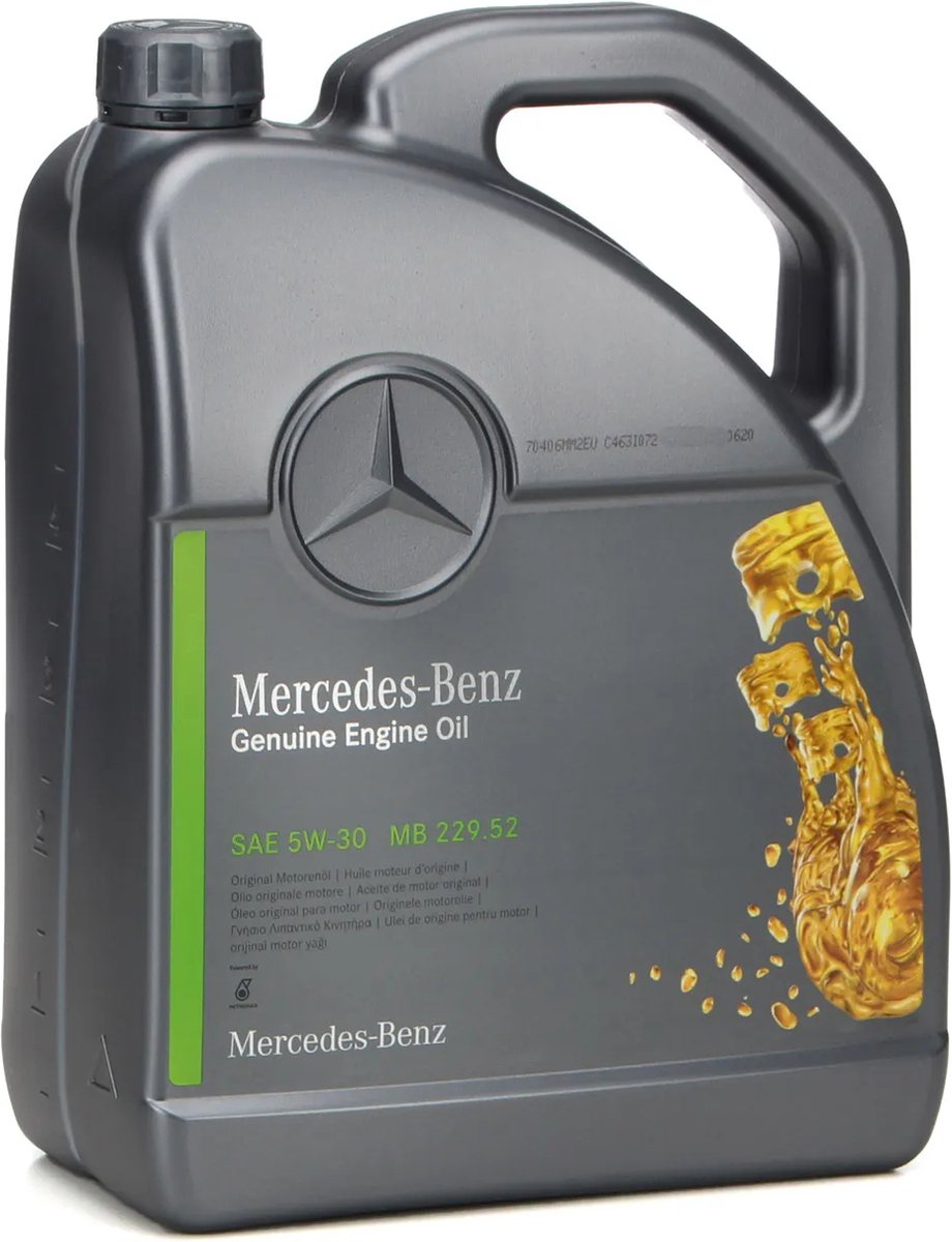 Origineel Mercedes Motorolie 5W30 229.52 5L