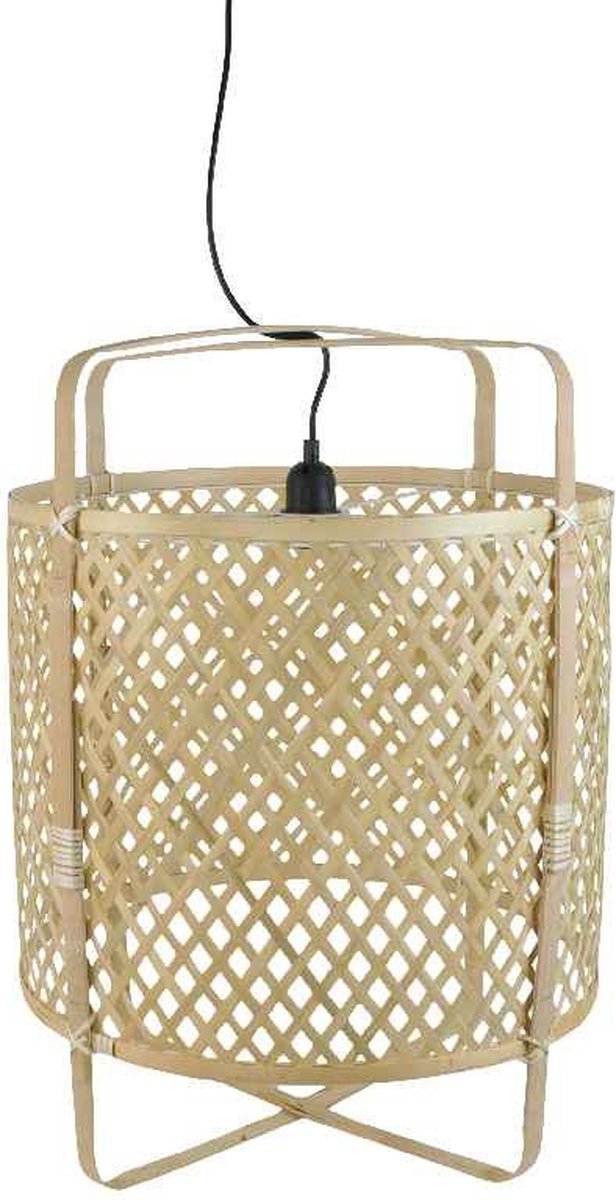 thegoround bamboelamp - plafonlamp - bamboe - bamboe plafonlamp