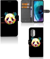 Telefoontas Motorola Moto G51 5G Hoesje ontwerpen Panda Color Sinterklaas Cadeautje