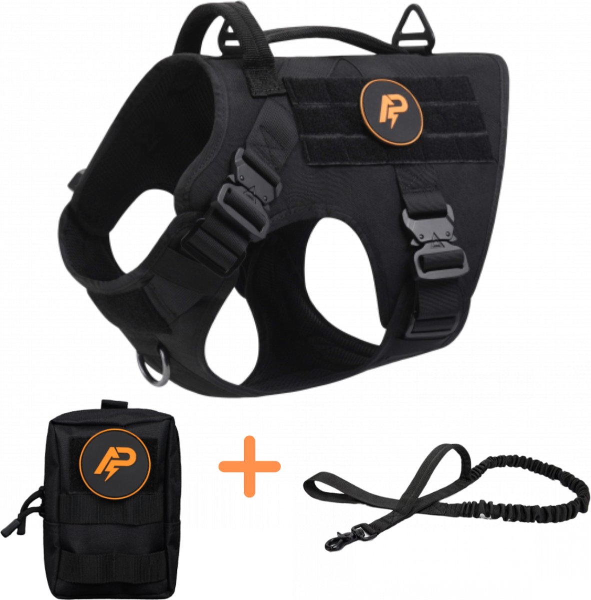 Julius-K9 K9 Longwalk lichtslee w/trackerpocket,Donkerroze,S (S, Hond, Algemeen