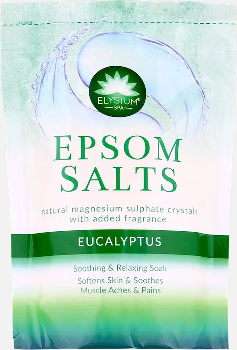 Badzout Epsom Salts Eucalyptus 500 gram - Elysium Spa