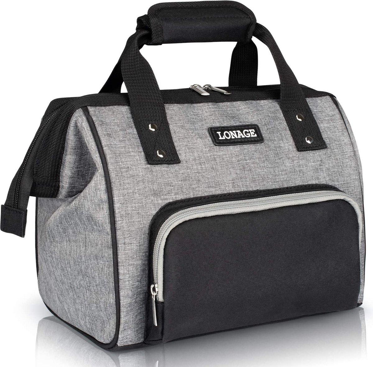 Lunchtas – Geïsoleerde lunchtas – Handig lunctas voor werk en school – compact lunchtas