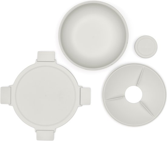 Récipient à salade Brabantia Make & Take - 1,3 l - Plastique - Gris clair