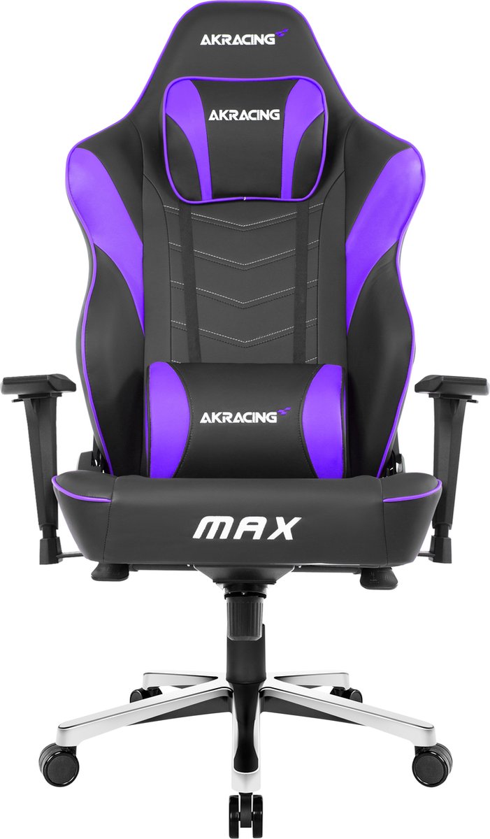 AKRacing Master Max Gamestoel Zwart Indigo bol