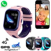 GPSHorlogeKids© - GPS horloge kind - smartwatch kinderen - WhatsApp - 4G videobellen - spatwaterdicht - SOS alarm - incl. SIM - OMNI Roze