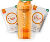 Orangefit Diet Afslankpakket - Maaltijdshake - Vegan Maaltijdvervanger - 26 shakes incl. shakebeker - Vanille/Choco