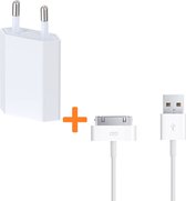 Oplader Snellader met (30 pins naar USB) Kabel 1 Meter geschikt voor: iPad 3,... | bol.com