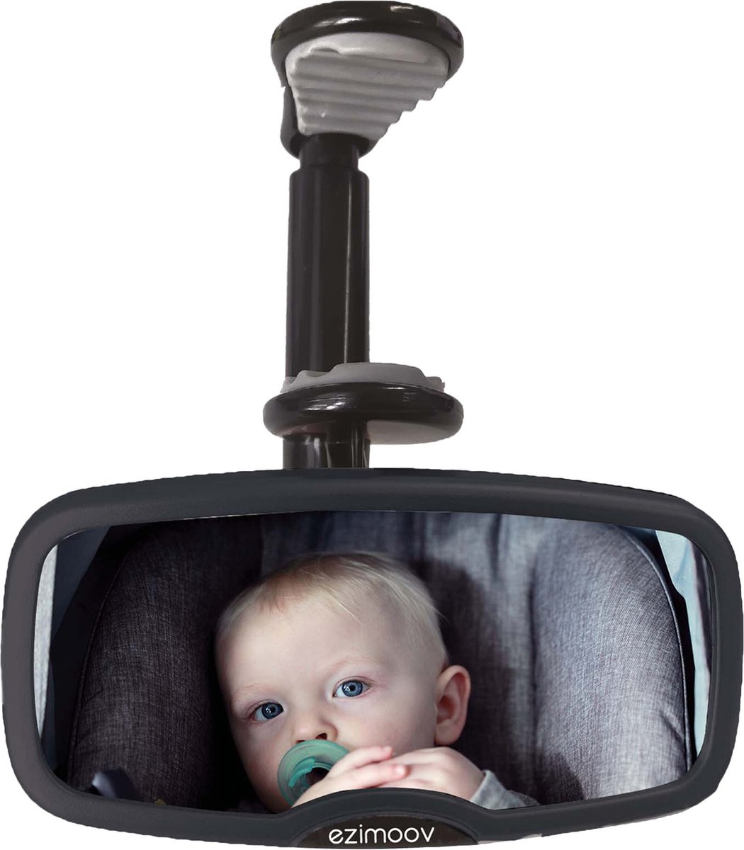 EZI MIRROR CLIP - Auto spiegel baby - met handige klem -  achteruitkijkspiegel om je