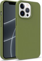 iPhone 14 Eco Case - Coque de téléphone flexible Bio - Mobiq Flexible Eco Case vert - Convient pour iPhone 14
