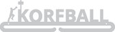 Korfball Medaillehanger - RVS (35cm breed) - Nederlands product - incl. cadeauverpakking - sportcadeau - topkado - medalhanger - medailles - korfbalwedstrijd - kinderverjaardag