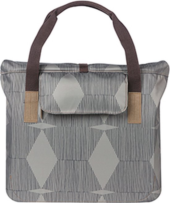 Basil Elegance Bicycle Shopper - Sacoche simple - 20-26 litres - Château Taupe