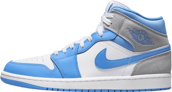Air Jordan 1 Mid University Blue Grey - DX9276-100 - Maat 42.5 - BLAUW ...